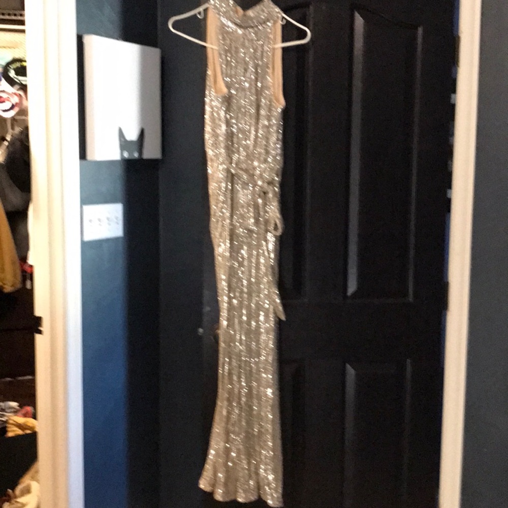 Sparkly jumpsuit.  NY and CO.  Worn once.